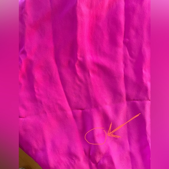J Crew Silk Tricotine Hot Pink Dress size 2 - Picture 7 of 9